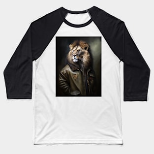 Royal Portrait of a Lion Baseball T-Shirt